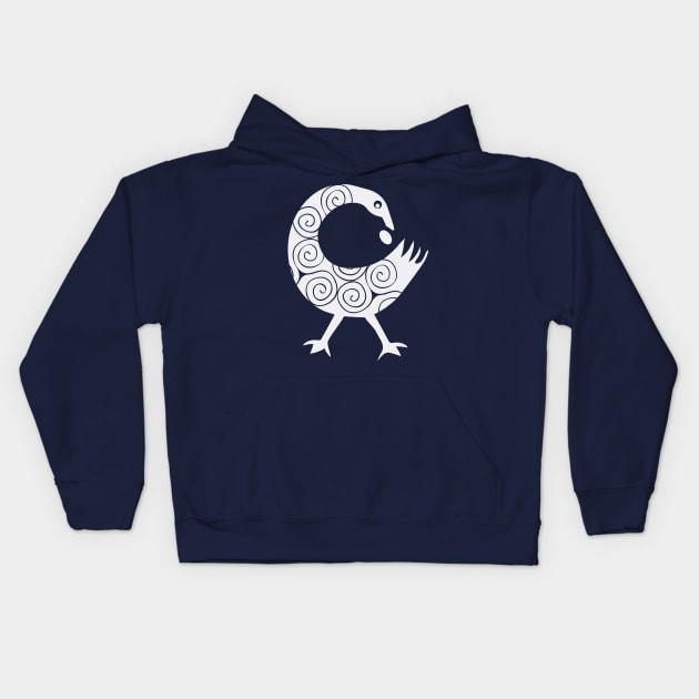 Sankofa bird Kids Hoodie by tatadonets